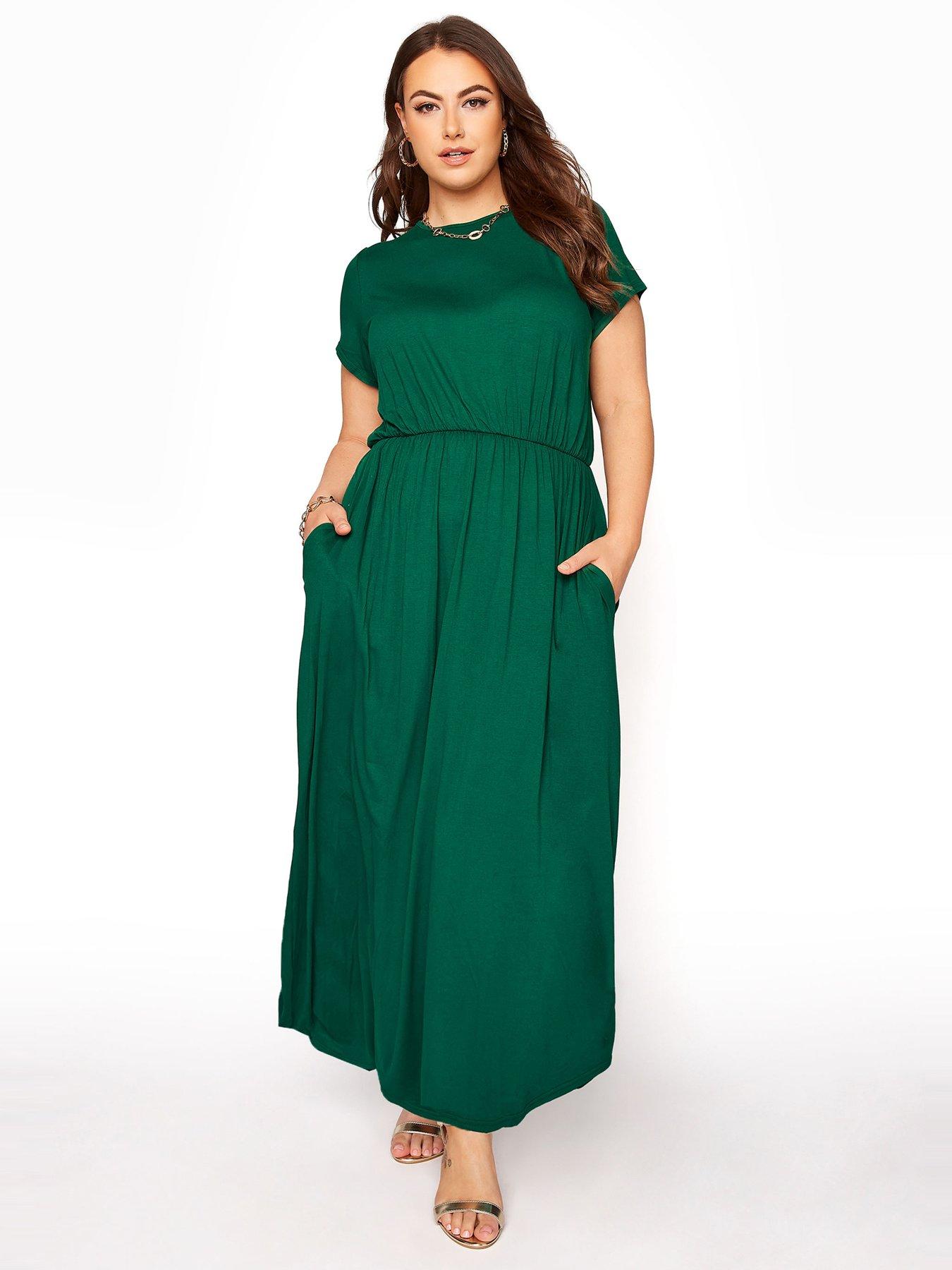 Green | Plus Size | Dresses | Women ...